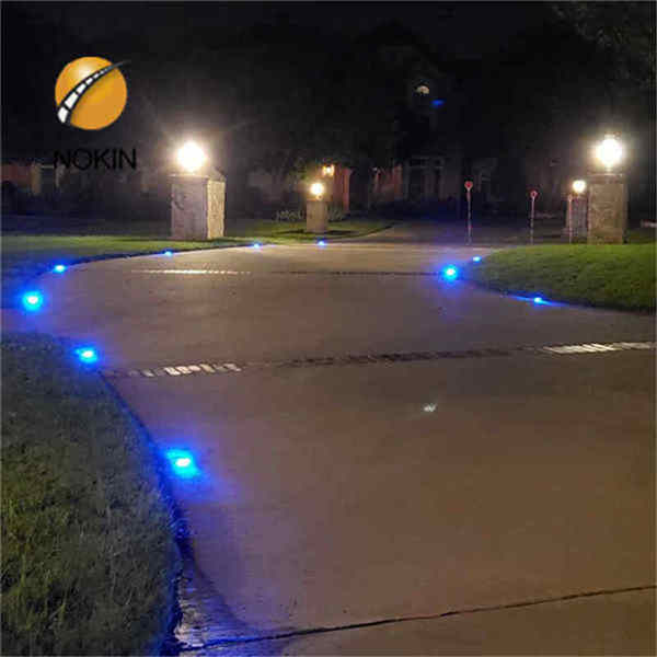 Round Led Solar Pavement Marker For Pedestrian